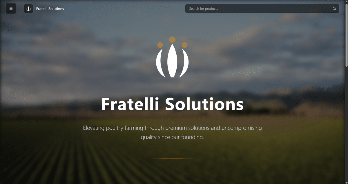 Fratelli Solutions Website
