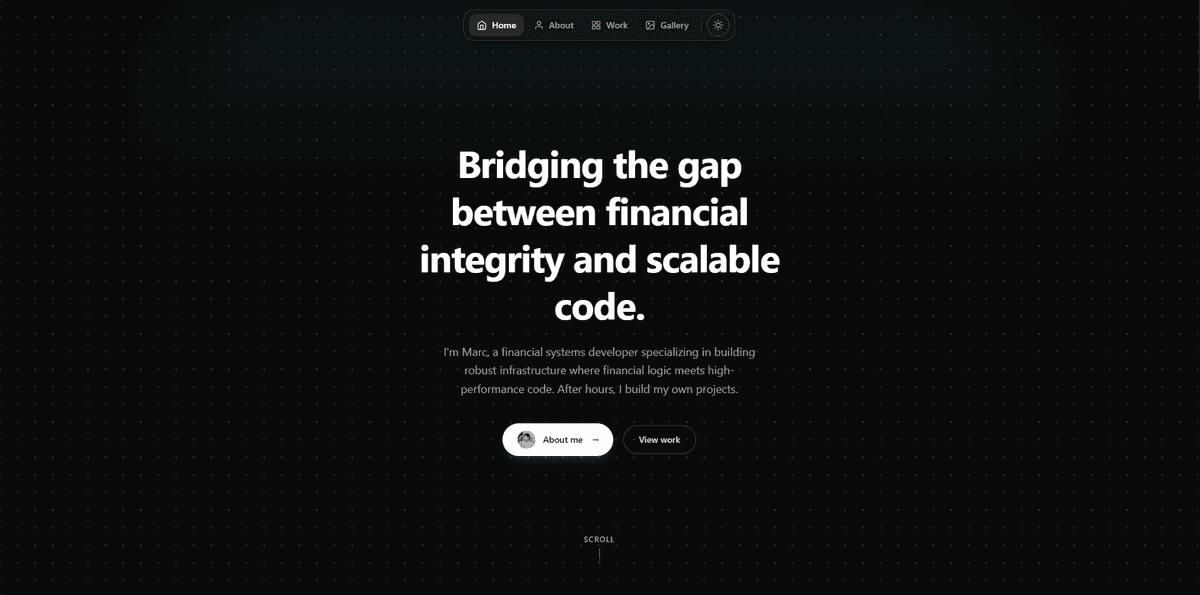 Personal Portfolio Website